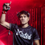 Jaosuayai walks to the ring for his fight against Denis Puric at ONE Friday Fights 100