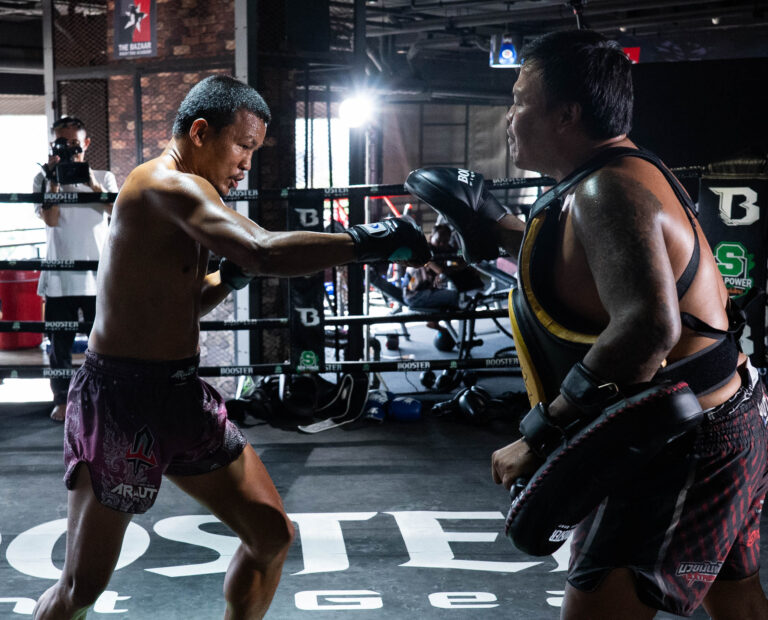 Seksan Or Kwanmuang training for Muangthai PK Saenchai at ONE Friday Fights 114