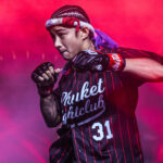 Allycia Hellen Rodrigues walks toward the ring for her fight against Marie McManamon at ONE Fight Night 29