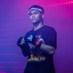 Rambolek Chor Ajalaboon walks toward the ring for his fight against Craig Coakley at ONE Fight Night 24.